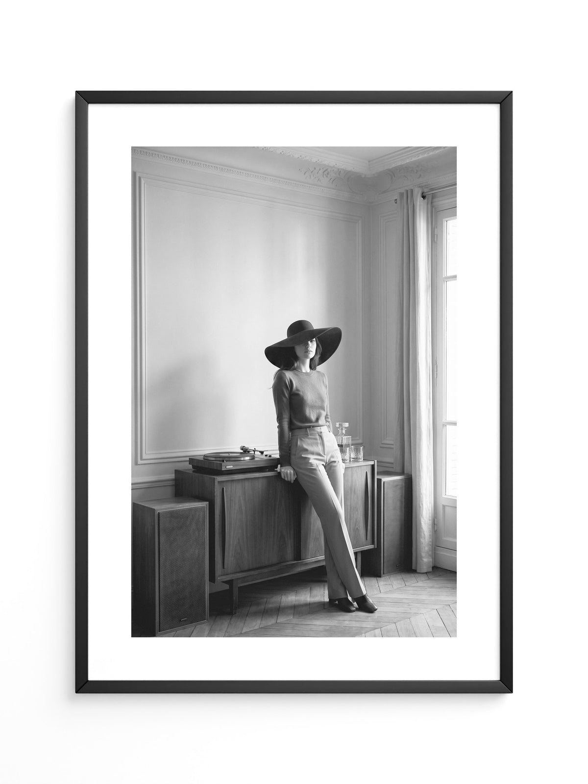 Elegante Frau Retro Chic