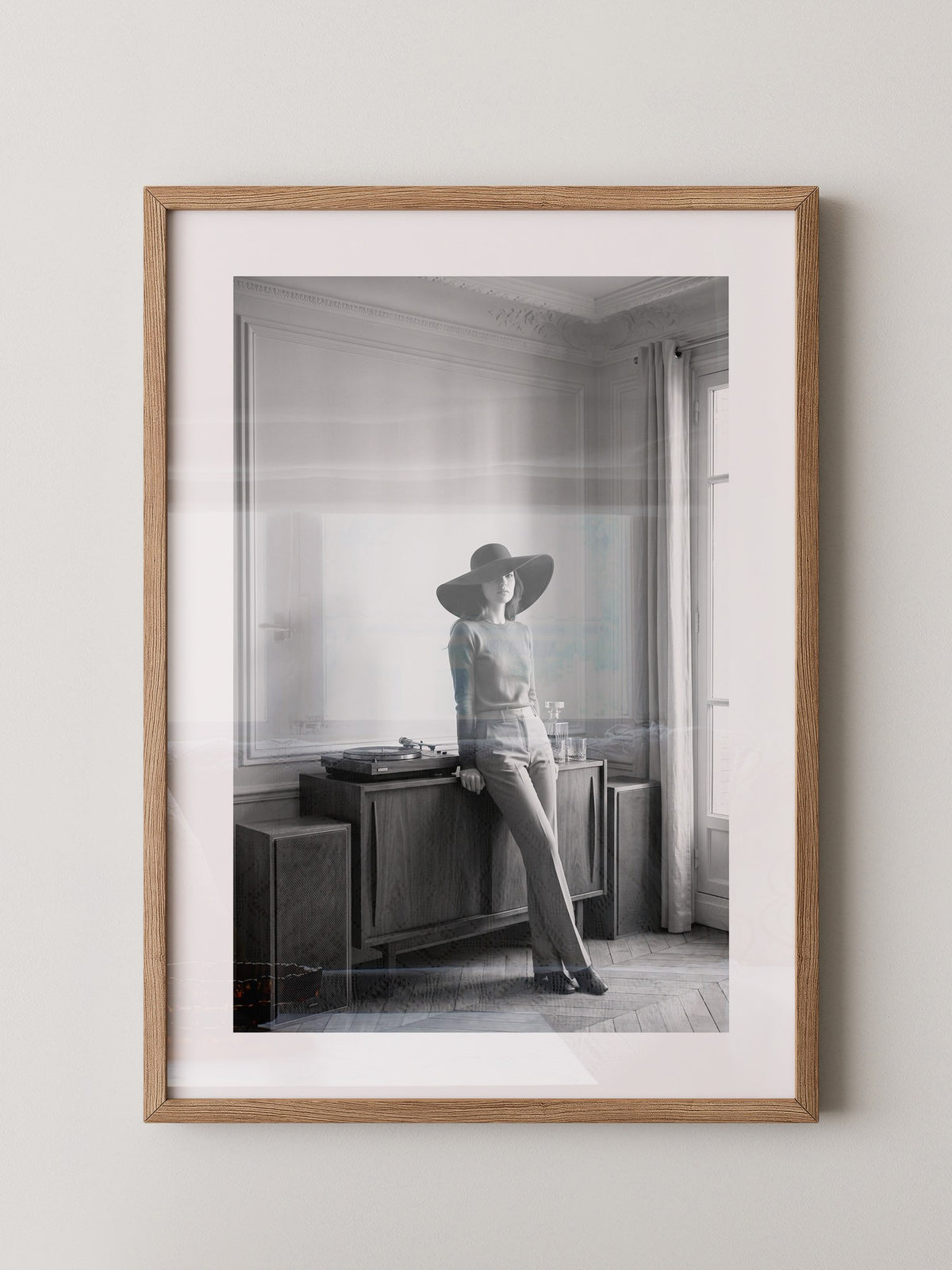 Elegante Frau Retro Chic
