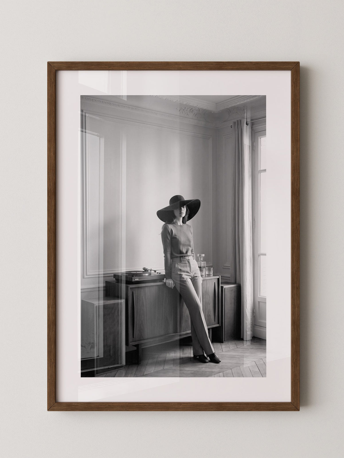 Elegante Frau Retro Chic