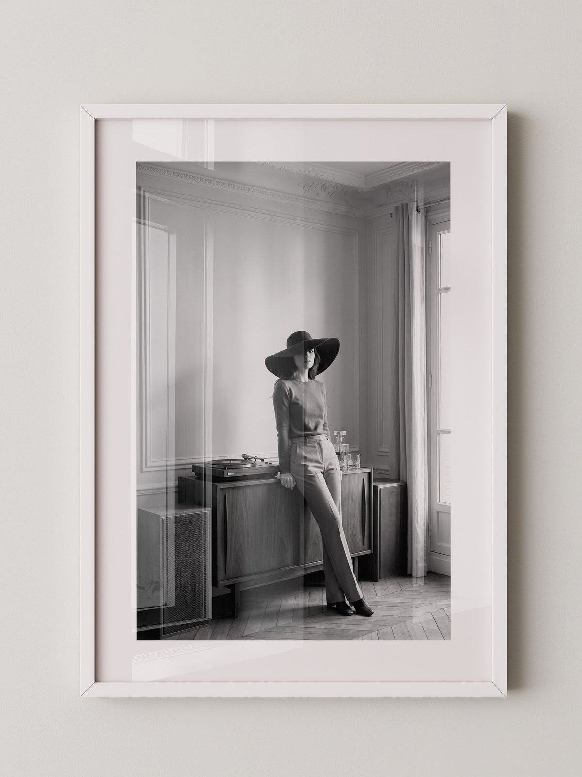 Elegante Frau Retro Chic