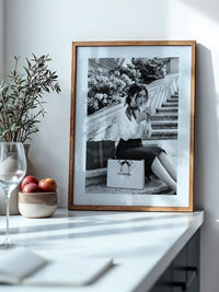 Shopping Pause stilvoll Treppen