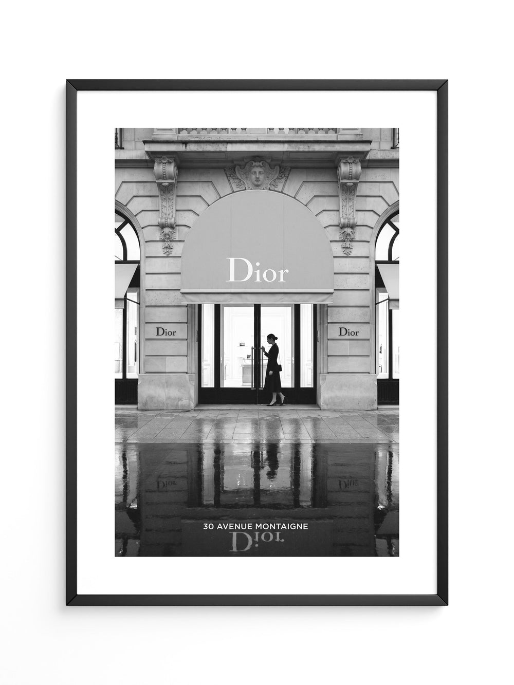 Pariser Fassade Eleganz S/W