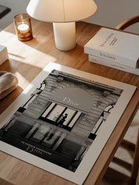 Pariser Fassade Eleganz S/W