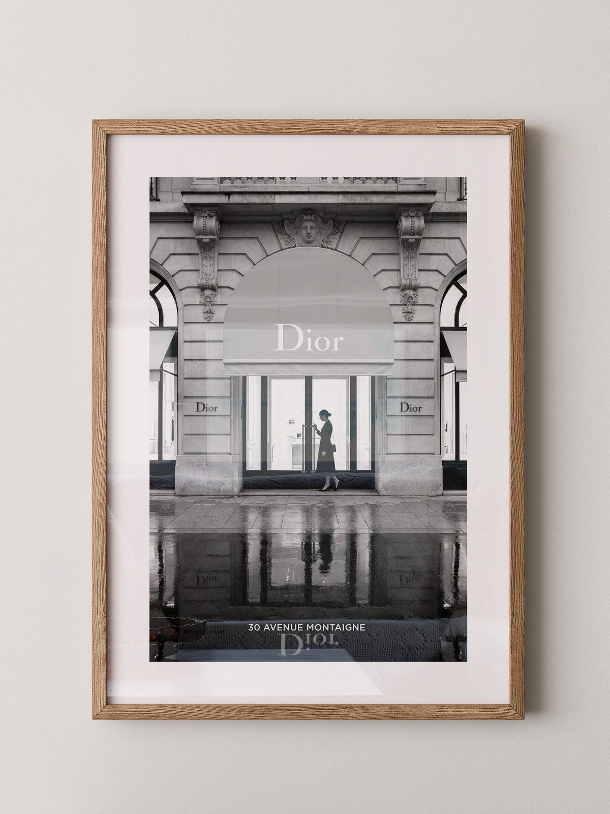 Pariser Fassade Eleganz S/W