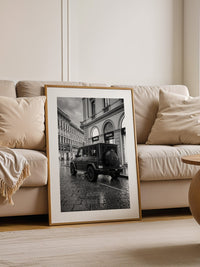 Luxus SUV Stadtansicht S/W