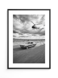 Mustang Rennen Helikopter S/W