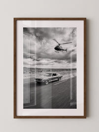 Mustang Rennen Helikopter S/W