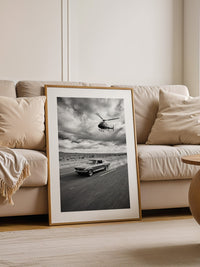 Mustang Rennen Helikopter S/W
