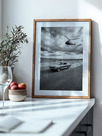 Mustang Rennen Helikopter S/W