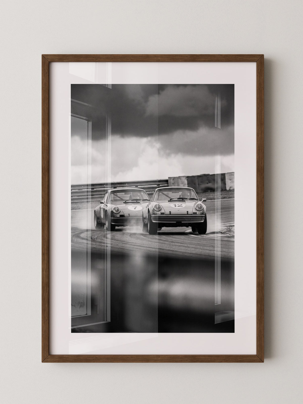 Porsche 911 Rennen Dynamik S/W