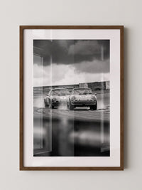 Porsche 911 Rennen Dynamik S/W