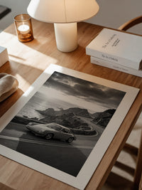 Porsche 911 Küstenstraße S/W