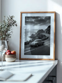 Porsche 911 Küstenstraße S/W