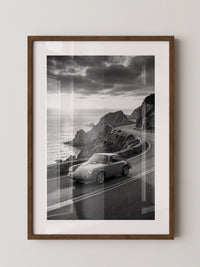 Porsche 911 Küstenstraße S/W