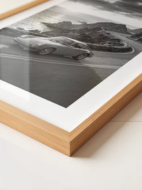 Porsche 911 Küstenstraße S/W