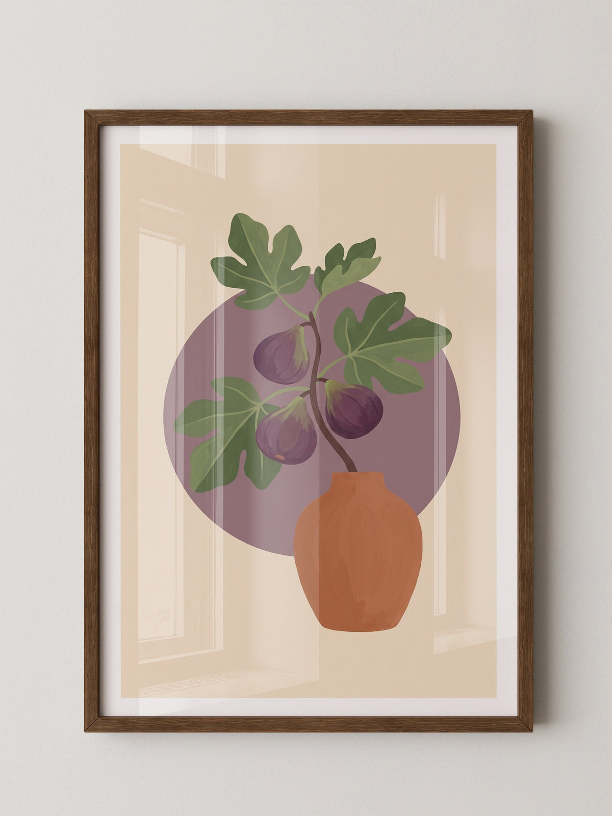 Feigenblatt Leuchtendes Violett