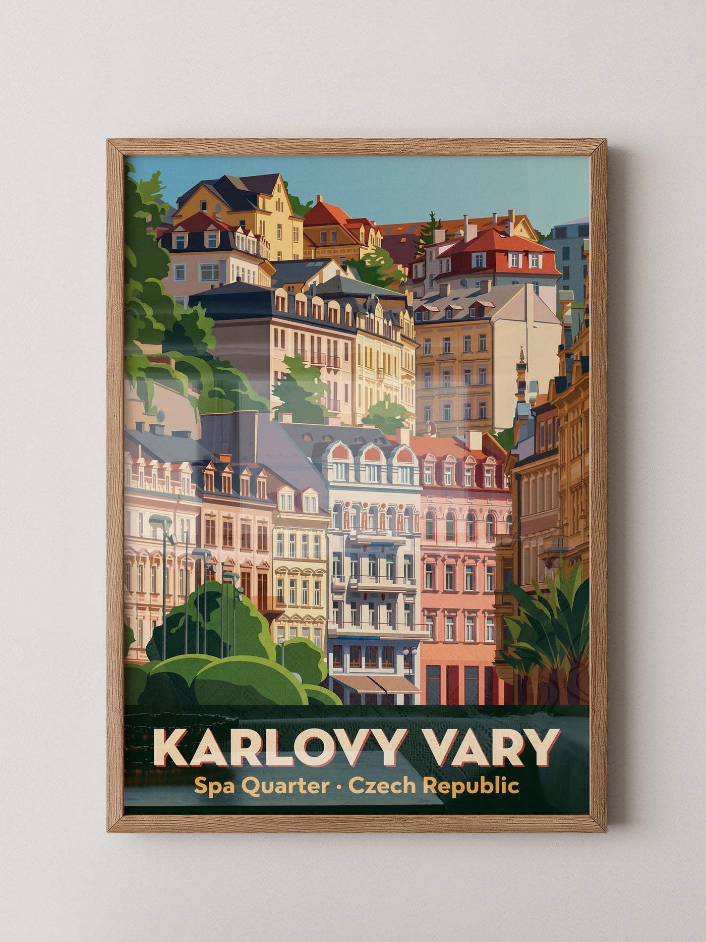 Karlovy Vary Spa Architektur