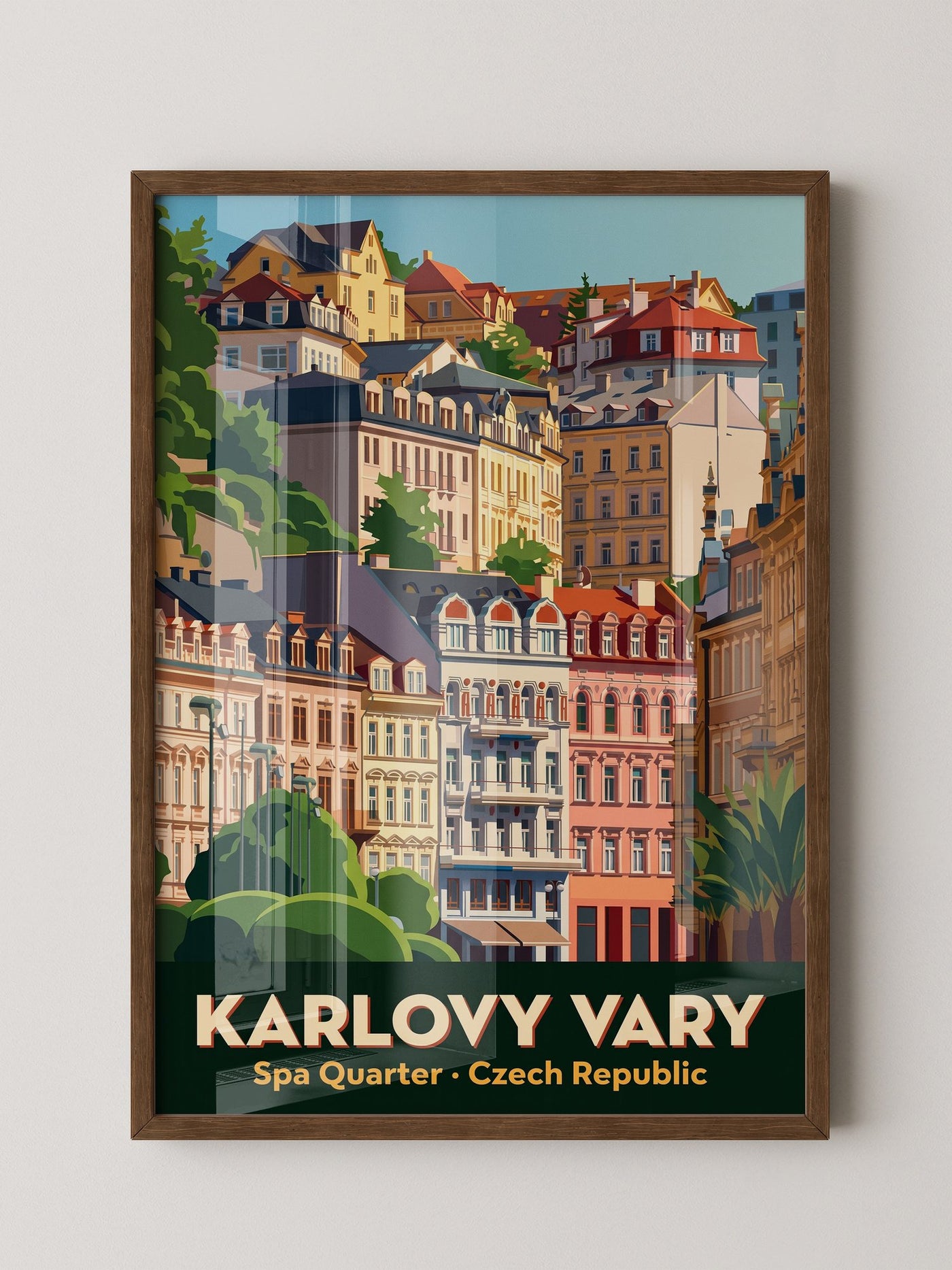 Karlovy Vary Spa Architektur