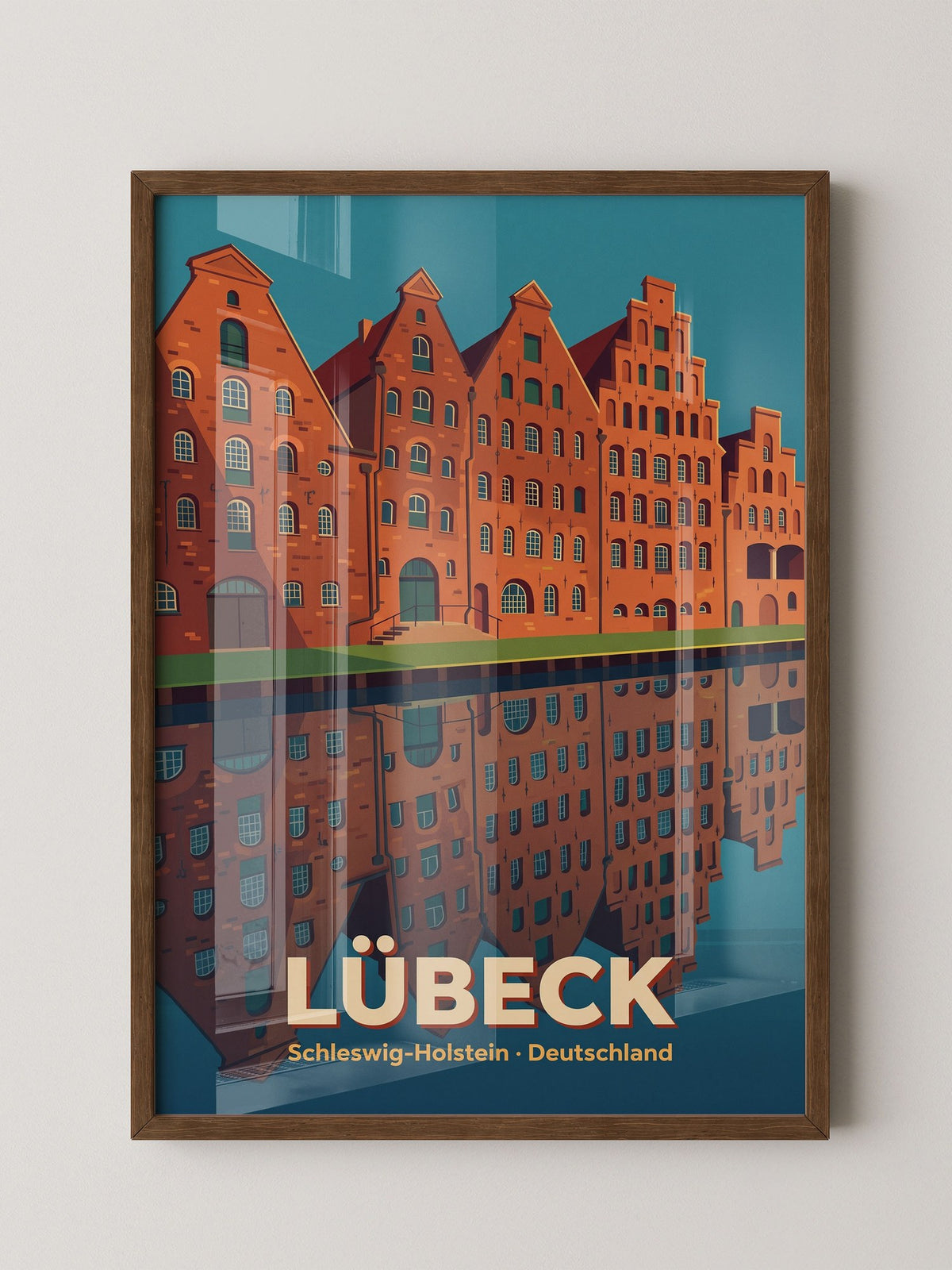 Lübeck Hafenspeicher Retro