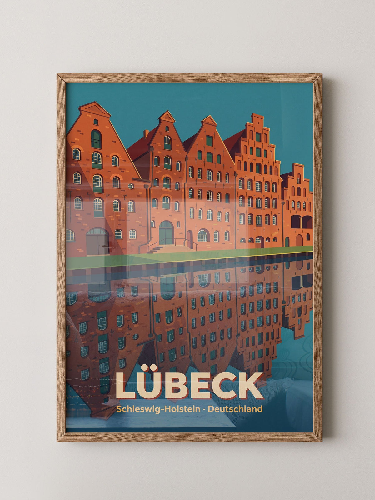 Lübeck Hafenspeicher Retro