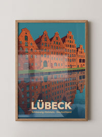 Lübeck Hafenspeicher Retro