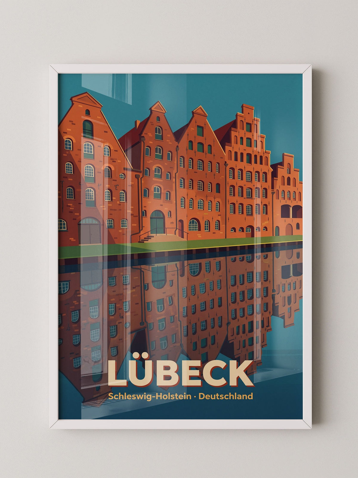 Lübeck Hafenspeicher Retro