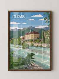 Merano Illustration Architektur