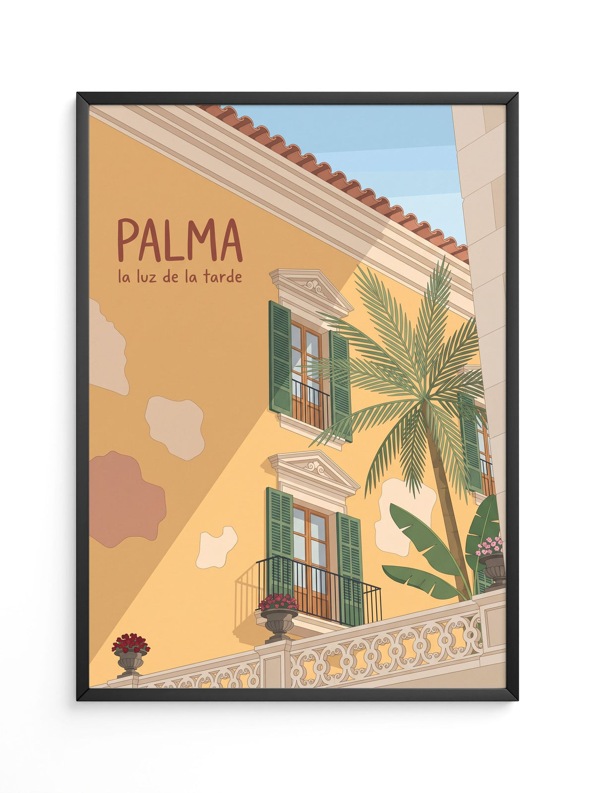Palma Illustration Nachmittag