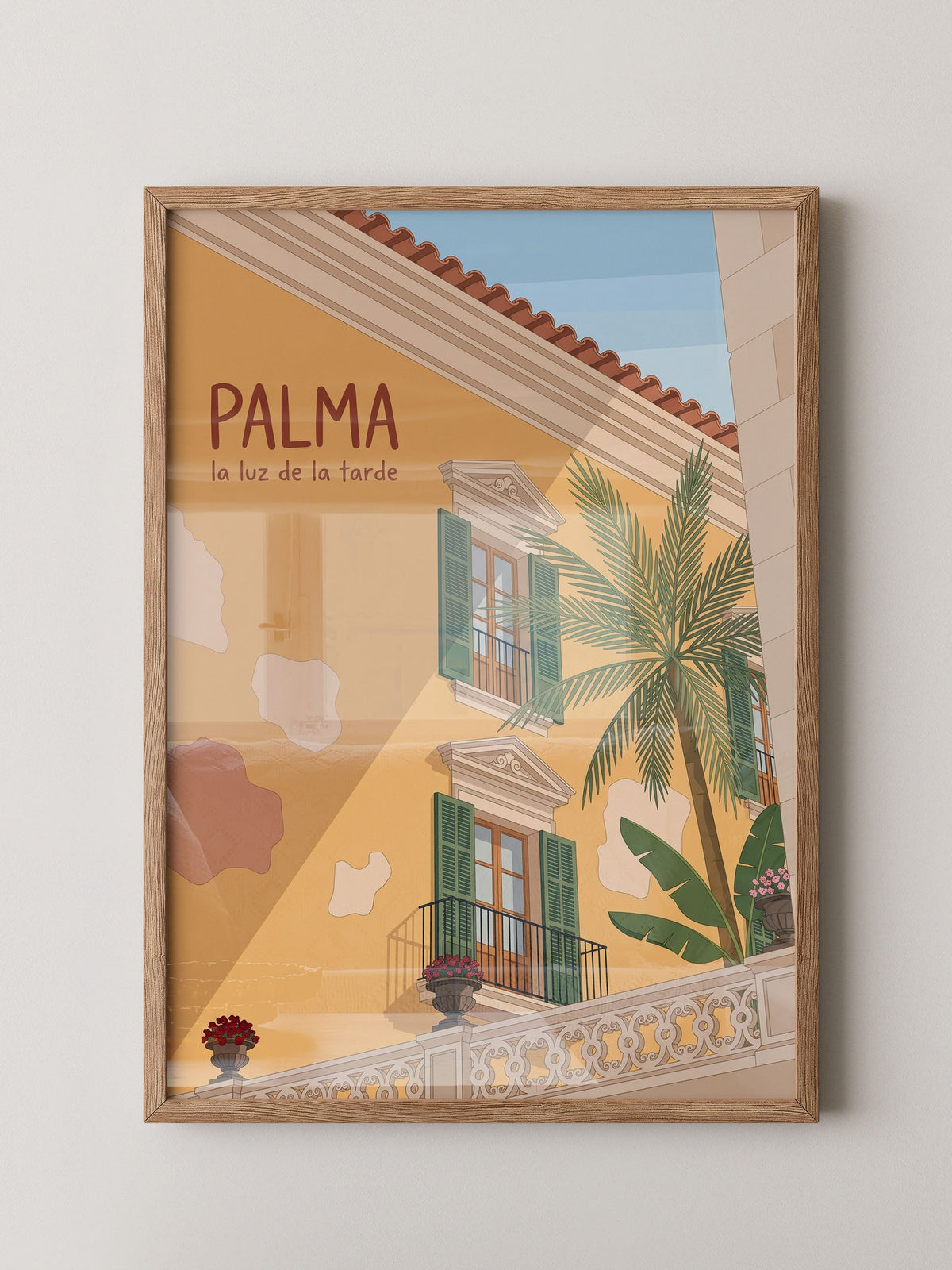 Palma Illustration Nachmittag