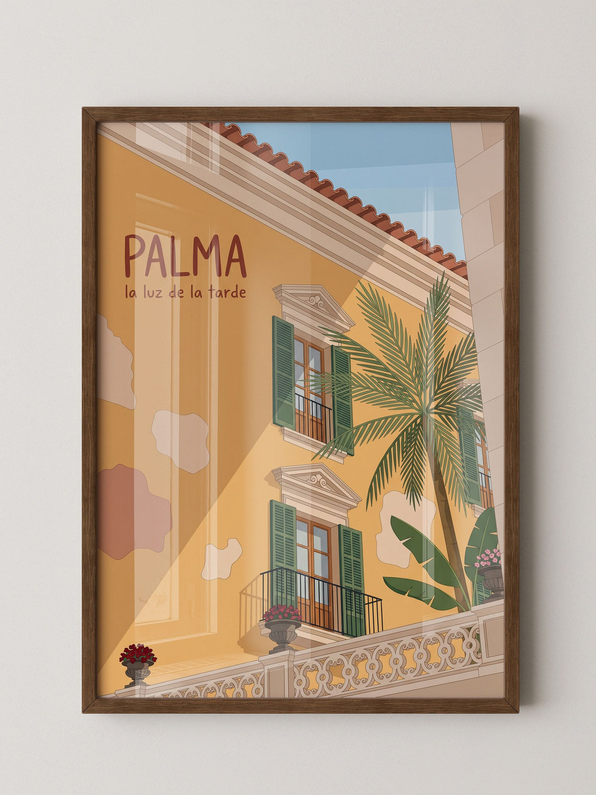 Palma Illustration Nachmittag