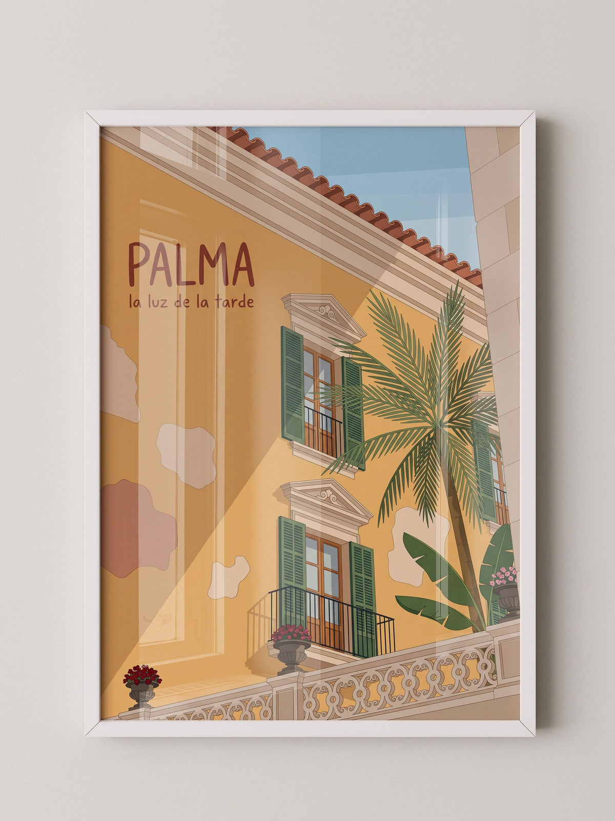 Palma Illustration Nachmittag