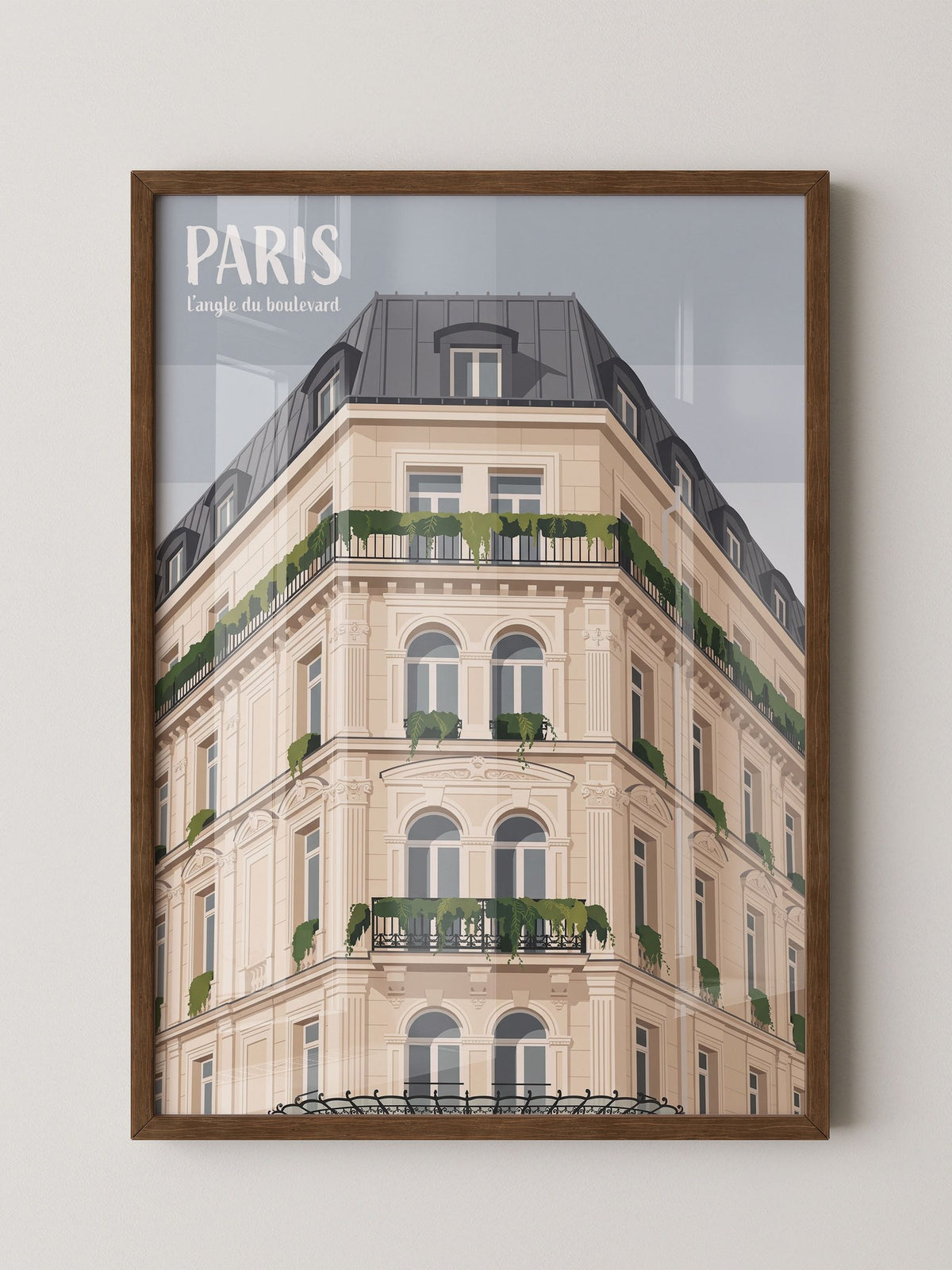 Pariser Architektur Fassade