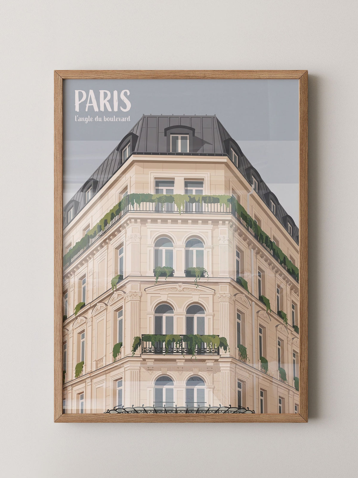 Pariser Architektur Fassade