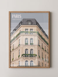 Pariser Architektur Fassade