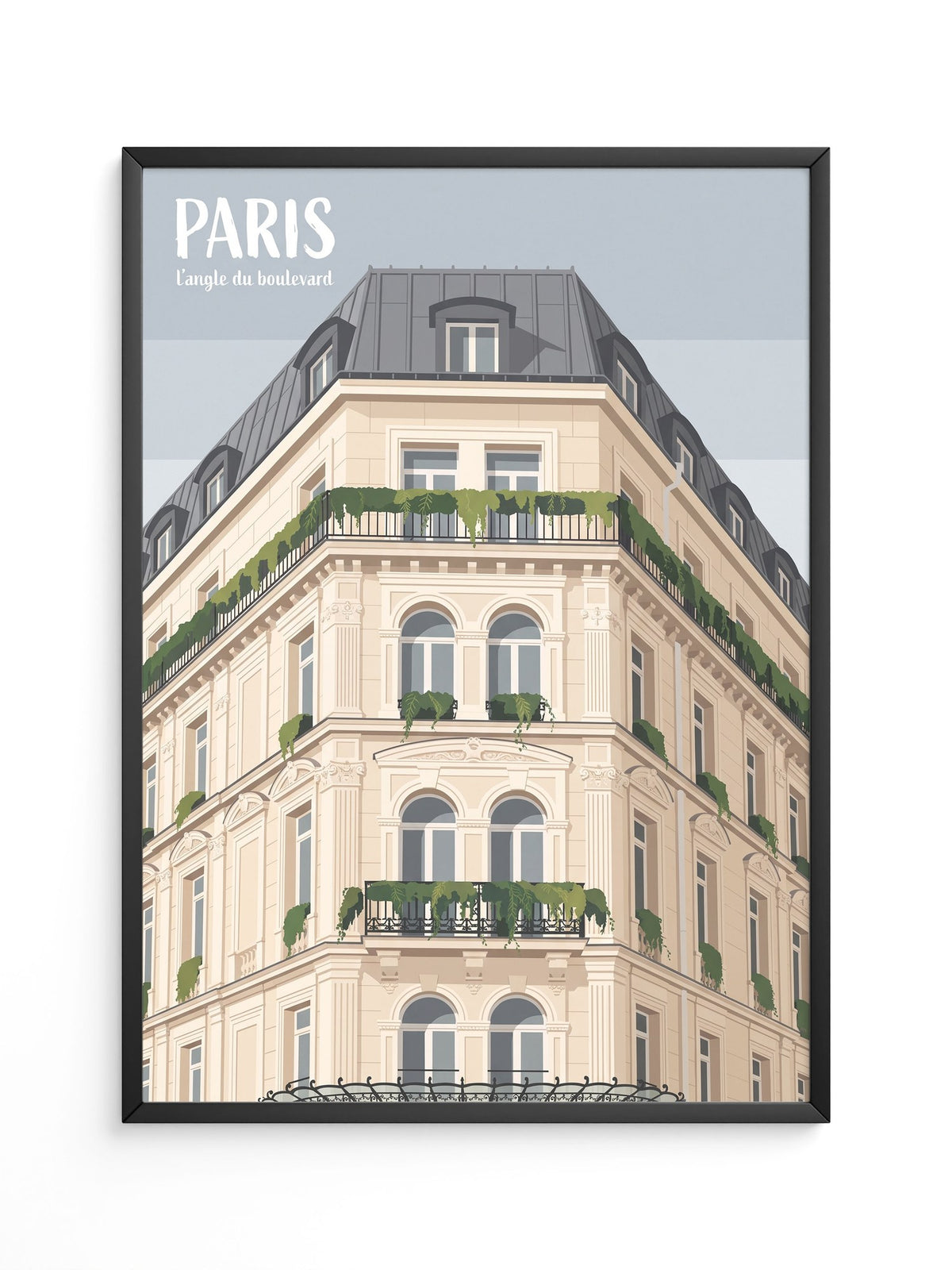 Pariser Architektur Fassade