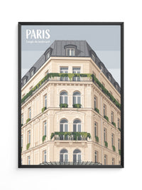Pariser Architektur Fassade
