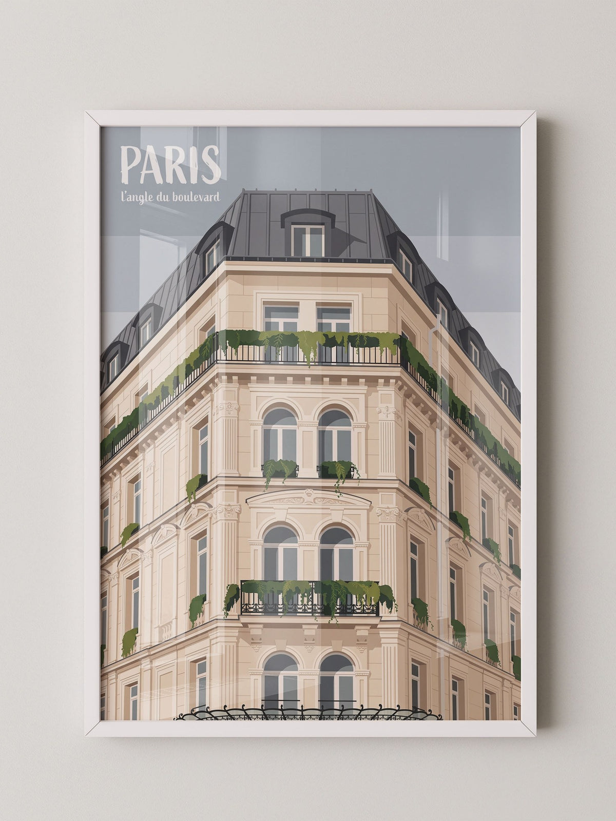 Pariser Architektur Fassade