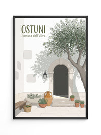 Ostuni Olivenbaum Architektur