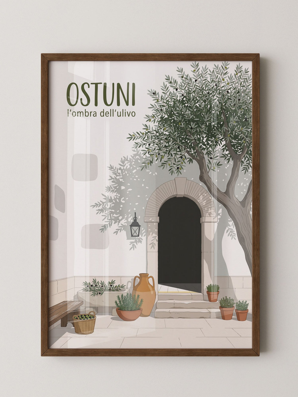 Ostuni Olivenbaum Architektur