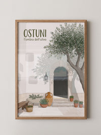 Ostuni Olivenbaum Architektur