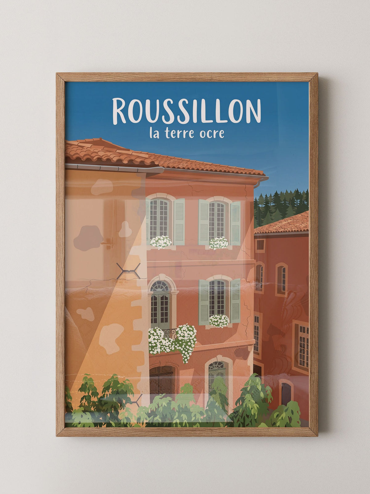 Roussillon Haus Illustration