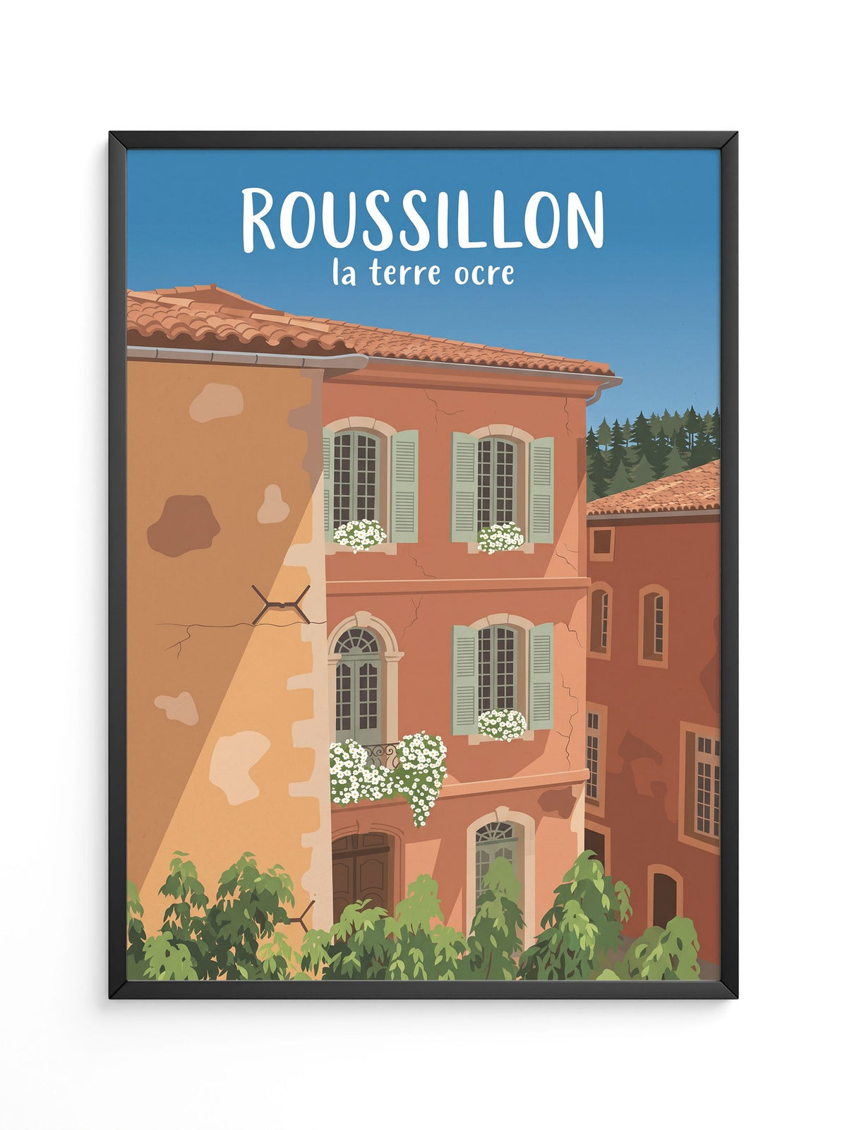 Roussillon Haus Illustration