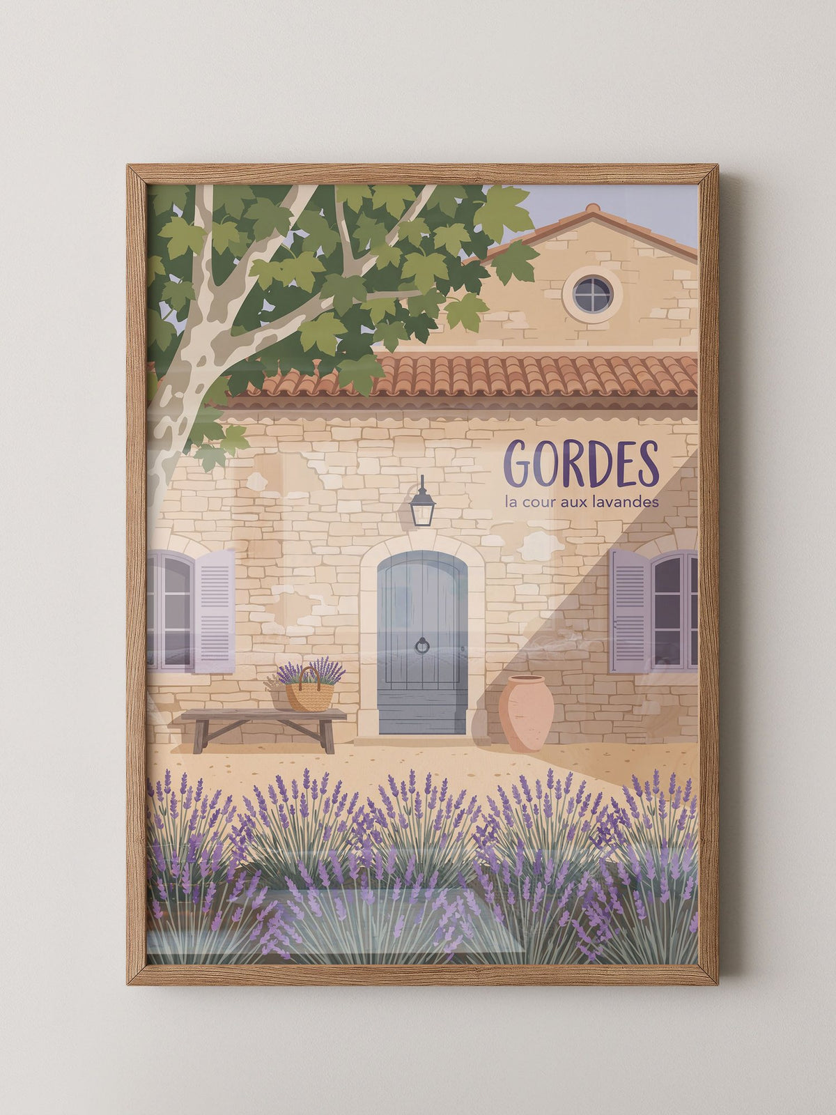 Gordes Lavendel Provence