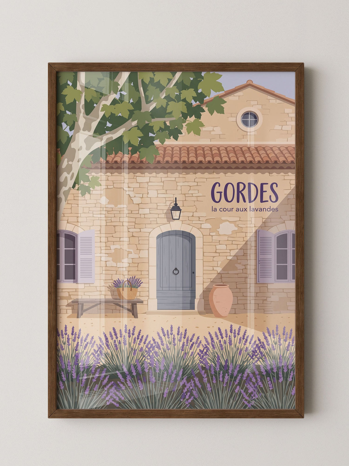 Gordes Lavendel Provence