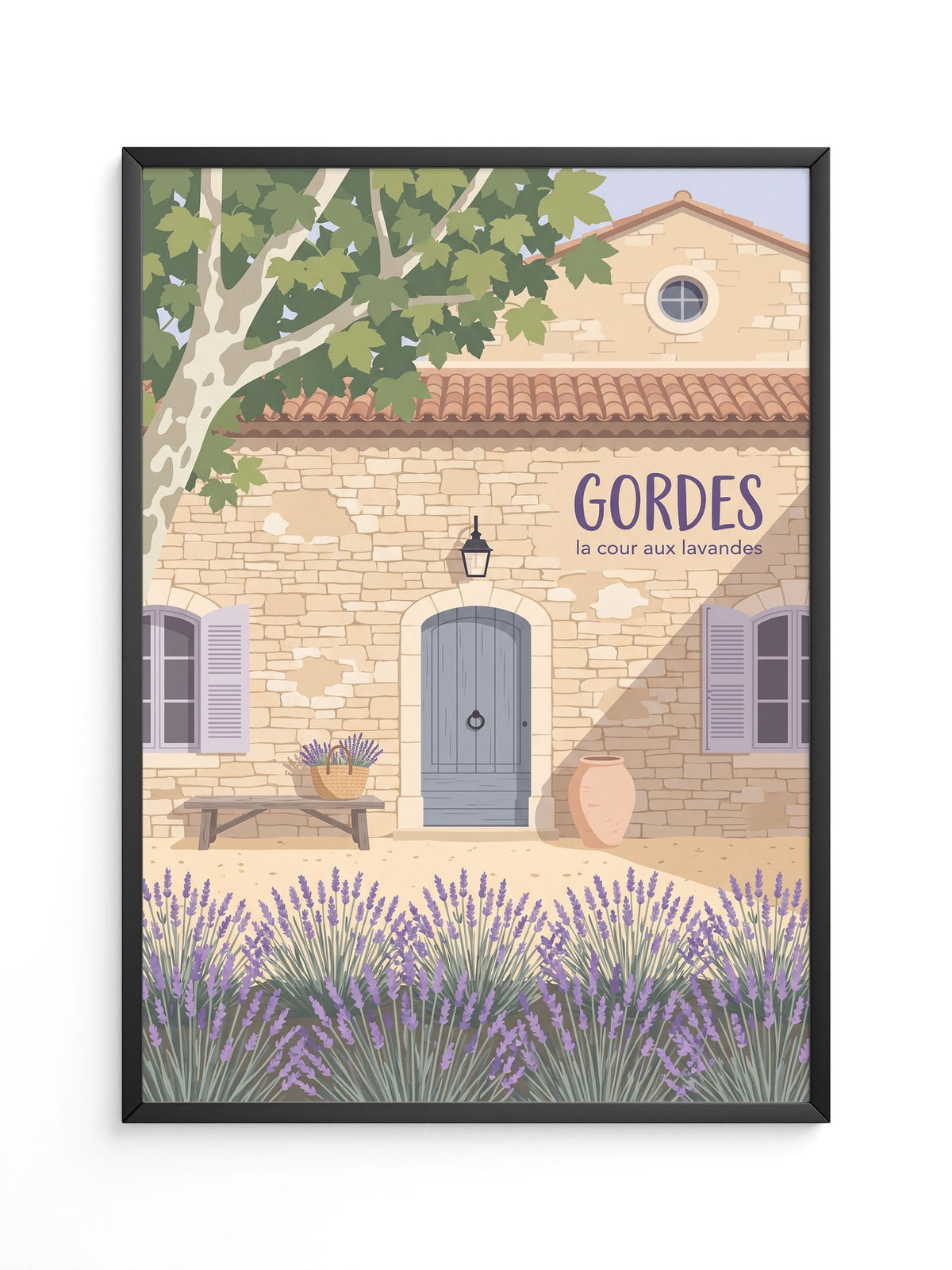 Gordes Lavendel Provence