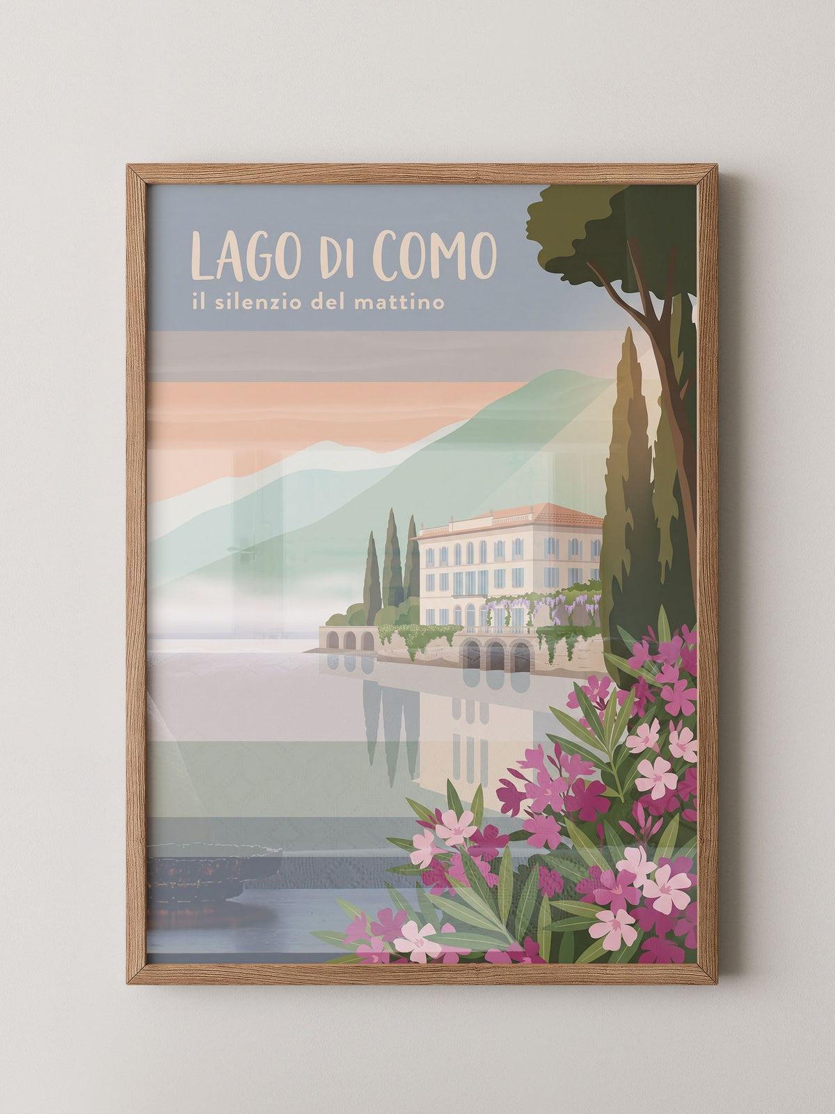 Lago Como Stille Morgen