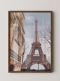 Paris Eiffelturm Winter