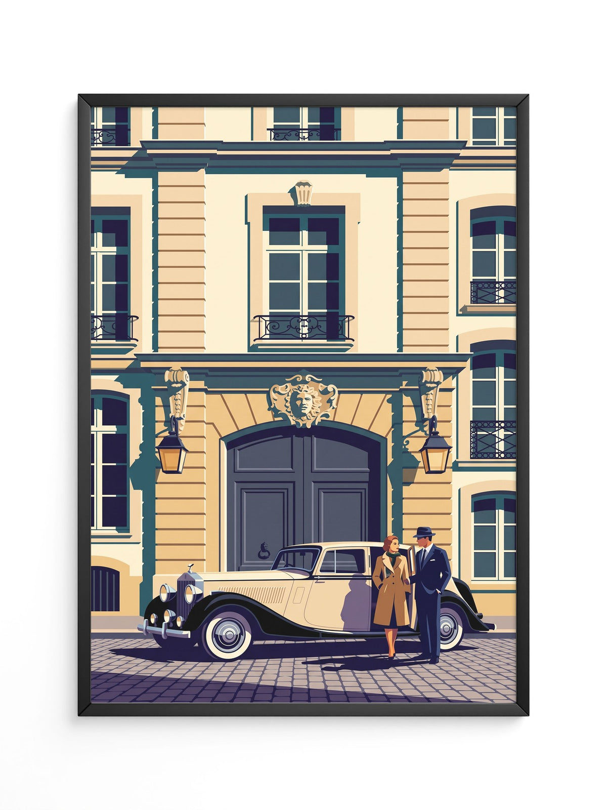 Retro Luxus Auto Klassik