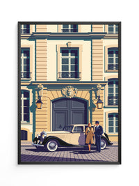 Retro Luxus Auto Klassik