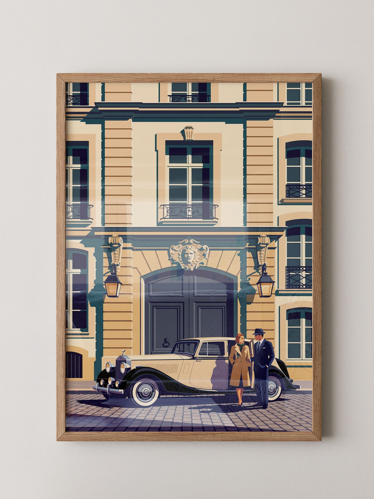 Retro Luxus Auto Klassik